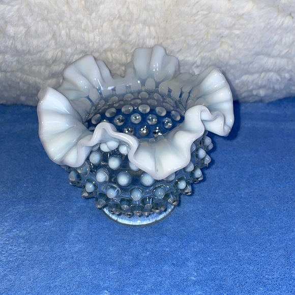 Fenton Other - Vintage 1950’s Fenton White French Opalescent Glass Bowl.